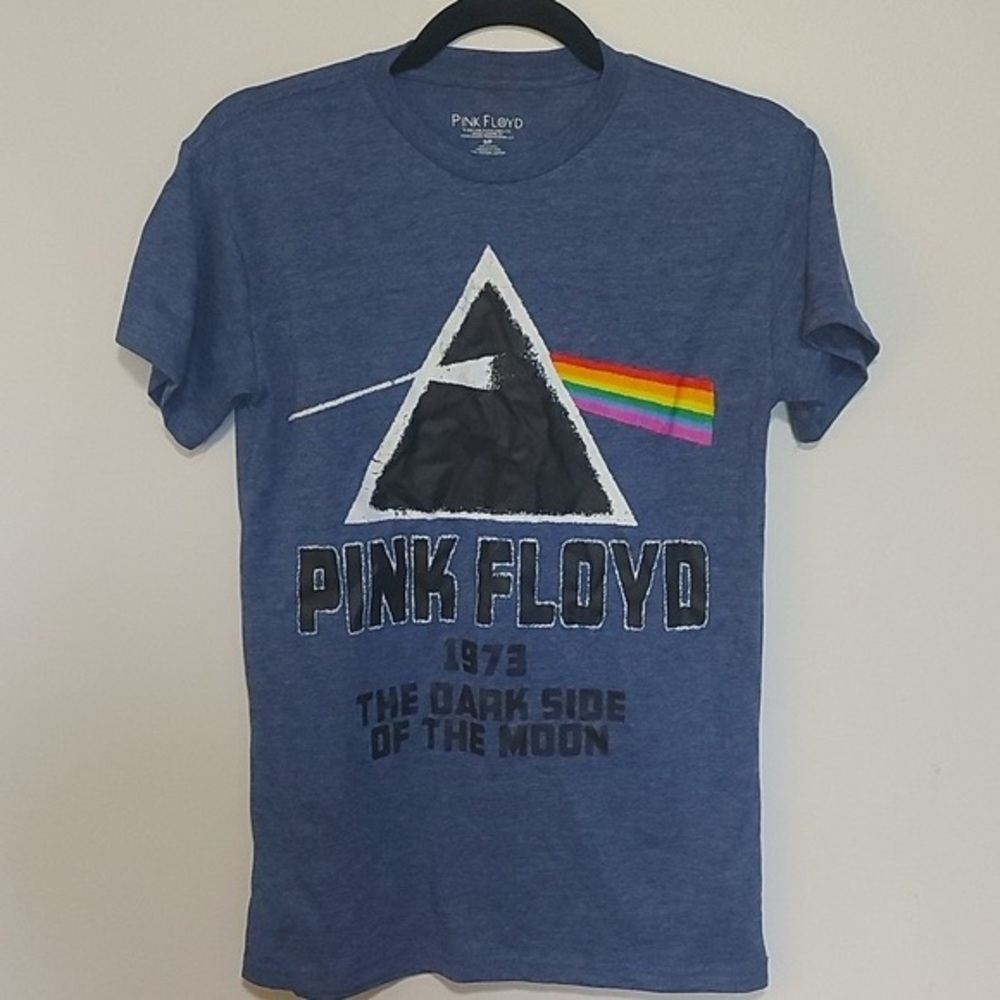 Pink floyed small graphic tee euc